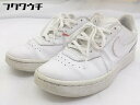 ◇ NIKE ナイキ CI0808-100 COURT BLANC スニーカー シューズ サイズ23.5 ホワイト レディース 【中古】