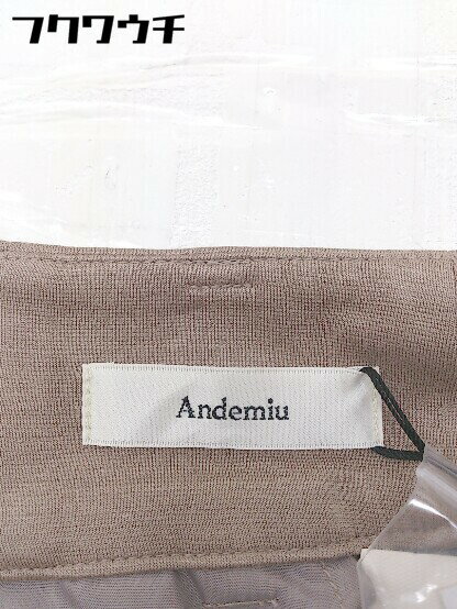 ◇ ◎ Andemiu アンデミュウ タグ付き パンツ サイズS ベージュ系 レディース 【中古】