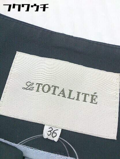 ◇ La TOTALITE ラ トータリテ 長袖 ジャケット サイズ36 ネイビー レディース 【中古】