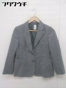 ◇ Tvesmignon トレミニオン オンワード キッズ 子供服 2B 長袖 テーラードジャケット サイズ150 グレー メンズ 【中古】