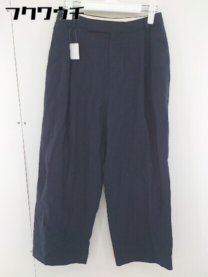 ◇ URBAN RESEARCH DOORS アーバン リサーチ ドアーズ ワイド パンツ サイズ36 ネイビー レディース 【中古】