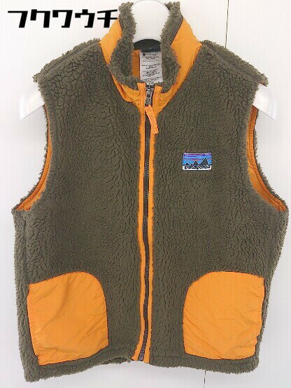 ◇ patagonia パタゴニア キッズ 子供服 ボア ベスト サイズKIDS L（12） ブラウン メンズ 【中古】のサムネイル