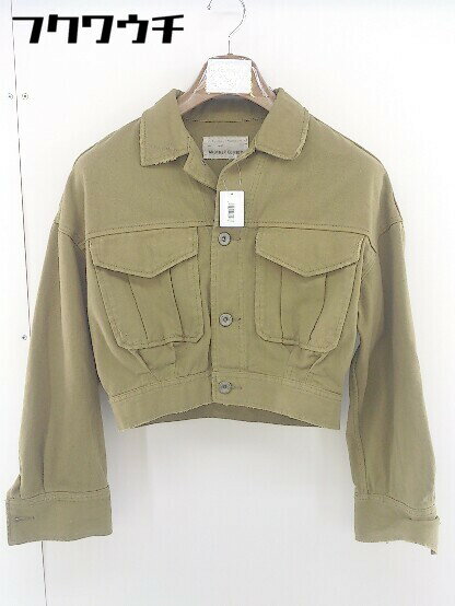 ◇ Another Edition アナザーエディション UNITED ARROWS 長袖 ショート ジャケット サイズS カーキ系 レディース 【中古】