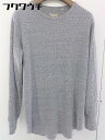 ◇ B:MING LIFE STORE by BEAMS ビーミングライフストアバイビームス 長袖 Tシャツ カットソー サイズL グレー メンズ 【中古】
