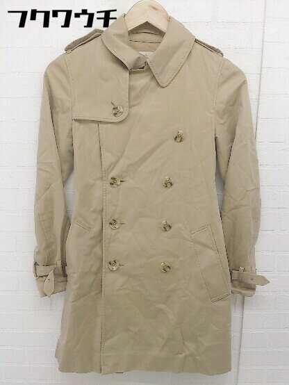 ◇ ◎ BEAUTY & YOUTH UNITED ARROWS ウエストベルト付き 長袖 トレンチ コート サイズS ベージュ系 レディース 【中古】