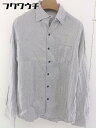◇ ◎ renoma HOMME レノマ オム 総柄 長袖 シャツ サイズM グレー メンズ 【中古】