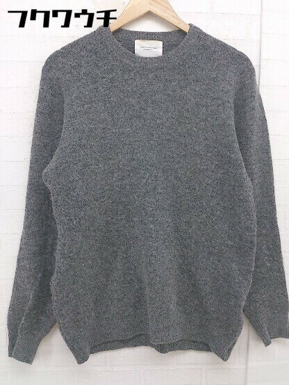 ◇ URBAN RESEARCH DOORS アーバン リサーチ ドアーズ ニット セーター サイズ40 ダークグレー系 メンズ 【中古】