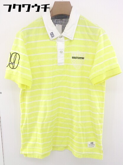 ◇ Rosasen ロサーセン 半袖 ポロシャツ サイズM イエロー系 メンズ 【中古】