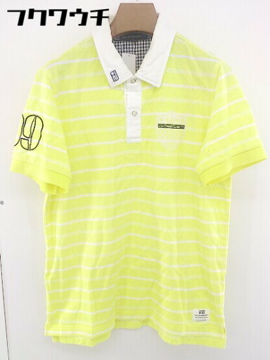 ◇ Rosasen ロサーセン 半袖 ポロシャツ サイズM イエロー系 メンズ 【中古】