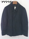 ■ green label relaxing UNITED ARROWS 比翼 中綿 コート サイズS ネイビー メンズ 【中古】
