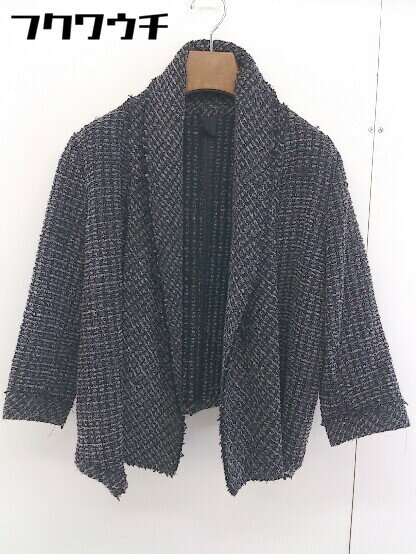 ◇ malla マーラ 長袖 ジャケット サイズ38 ブラック系 レディース 【中古】