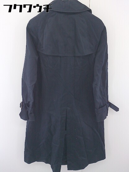 ■ Demi-Luxe BEAMS デミルクス ビームス トレンチ コート サイズ36 ネイビー レディース 【中古】