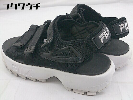 ◇ FILA フィラ スポーツ サンダル サイズ27.0 ブラック メンズ 【中古】