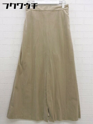 ◇ ◎ CIMARRON シマロン jeans タグ付き 定価1.2万円 2WAY ロング タイト スカート サイズF ベージュ レディース 【中古】 ◇ ◎ CIMARRON シマロン jeans タグ付き 定価1.2万円 2WAY ロング タイト スカート サイズF ベージュ レディース 【中古】