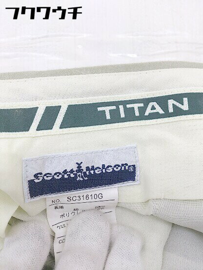 ◇ Titan Golf タイタン ツータック パンツ サイズ82 グリーン系 メンズ 【中古】