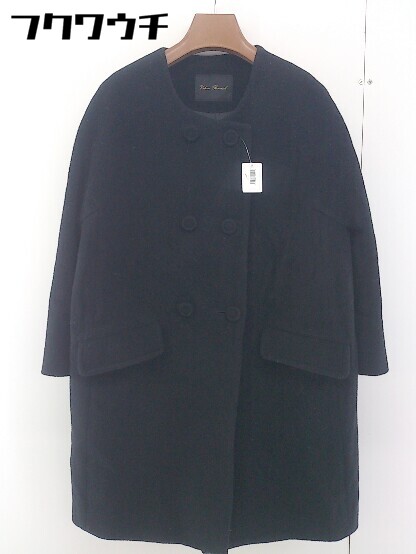 ■ URBAN RESEARCH アーバンリサーチ 七分袖 コート サイズF ブラック レディース 【中古】