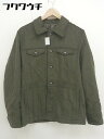 ■ tk.TAKEO KIKUCHI ティーケー タケオキクチ 長袖 ステンカラーコート サイズ3 カーキ メンズ 【中古】