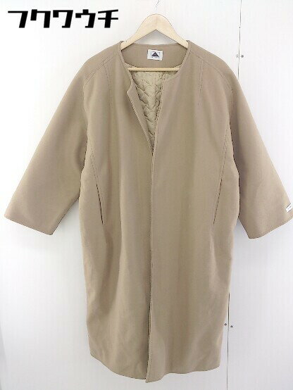 ■ ABITOKYO アビトーキョー 中綿 長袖 コート ベージュ レディース 【中古】