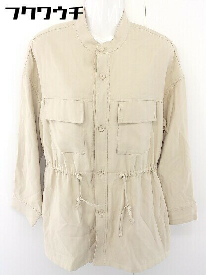 ◇ ROPE PICNIC ロペピクニック シャツ ジャケット サイズ38 ベージュ系 レディース 【中古】