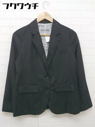 ◇ one after another NICE CLAUP 2B 長袖 テーラードジャケット サイズ S ブラック レディース 【中古】 ◇ one after another NICE CLAUP 2B 長袖 テーラードジャケット サイズ S ブラック レディース 【中古】