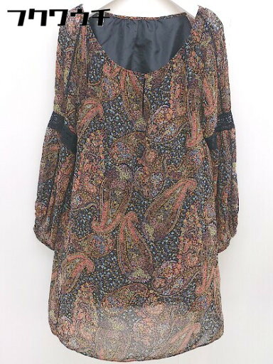◇ Jewel Changes UNITED ARROWS 総柄 レース 長袖 ミニ チュニック ワンピース サイズ38 マルチ レディース 【中古】 ◇ Jewel Changes UNITED ARROWS 総柄 レース 長袖 ミニ チュニック ワンピース サイズ38 マルチ レディース 【中古】