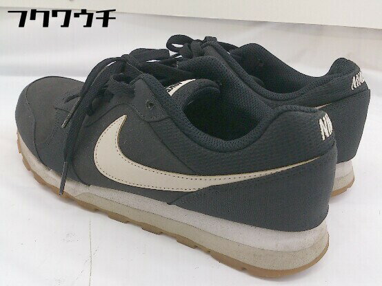 ◇ NIKE ナイキ MD RUNNER 2 SE AQ9121 003 スニーカー シューズ サイズ24.0cm ブラック レディース 【中古】