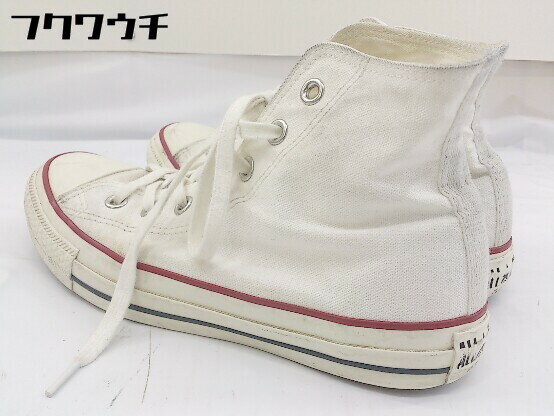 ◇ CONVERSE コンバース ALL STAR US COLORS HI 1SC326 スニーカー シューズ サイズ24.5cm オフホワイト レディース 【中古】