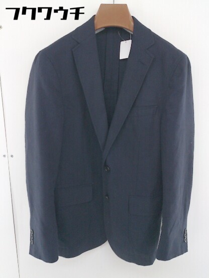 ◇ green label relaxing UNITED ARROWS 2B 背抜き シングル 長袖 テーラードジャケット サイズ S ネイビー メンズ 【中古】