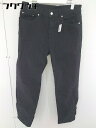 ◇ SHIPS シップス ストレッチ パンツ サイズM ブラック メンズ 【中古】