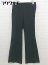 ◇ COMME CA ISM コムサイズム パンツ サイズS ブラック レディース 【中古】