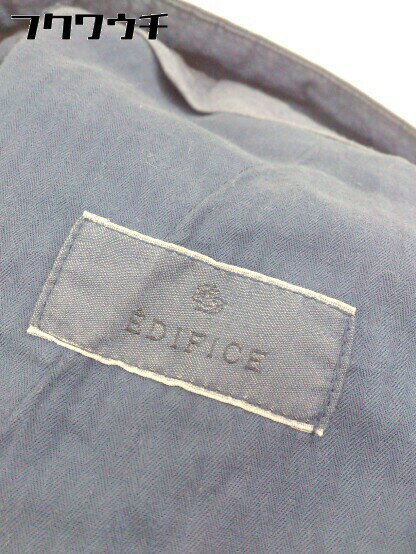 ◇ EDIFICE エディフィス ハーフ ショート パンツ サイズ48 ネイビー メンズ 【中古】