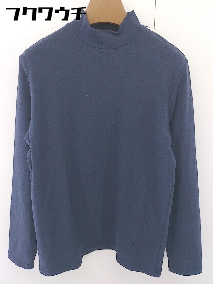 ◇ URBAN RESEARCH アーバンリサーチ モックネック 長袖 Tシャツ カットソー サイズ38 ネイビー メンズ 【中古】
