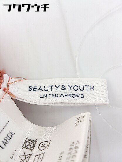 ◇ BEAUTY & YOUTH UNITED ARROWS ウエストゴム アンクルイージー パンツ サイズL オレンジ レディース 【中古】