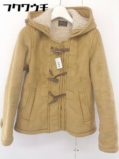 ◇ CIAOPANIC チャオパニック 裏ボア 長袖 ダッフル コート サイズS キャメル レディース 【中古】