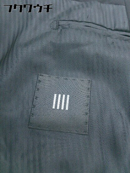 ◇ SUIT SELECT スーツセレクト 2B 長袖 テーラードジャケット サイズY6 ブラック メンズ 【中古】