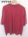 ◇ Goodwear グッドウェア 半袖 Tシャツ カットソー サイズM レッド メンズ 【中古】