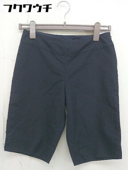 ◇ IENA イエナ サイドジップ ハーフパンツ サイズ38 ネイビー レディース 【中古】