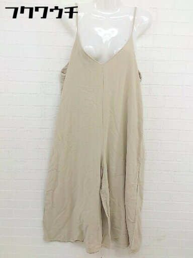 ◇ ABITOKYO アビトーキョー サロペット サイズ0 ベージュ系 レディース 【中古】 ◇ ABITOKYO アビトーキョー サロペット サイズ0 ベージュ系 レディース 【中古】