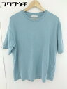 ◇ SENSE OF PLACE by URBAN RESEARCH 半袖 Tシャツ カットソー サイズM ブルー メンズ 【中古】