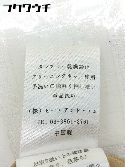 ◇ cheek チーク コーデュロイ ノースリーブ 膝下丈 ワンピース キャメル レディース 【中古】
