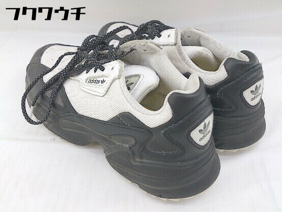 ◇ adidas アディダス ADIDAS FALCON TRAIL EF9023 スニーカー シューズ サイズ24cm ホワイト ブラック レディース 【中古】