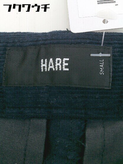 ◇ HARE ハレ コーデュロイ ワイド パンツ サイズS ネイビー メンズ 【中古】