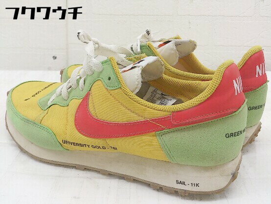 ◇ NIKE ナイキ チャレンジャー OG CZ9072-763 スニーカー シューズ サイズ 26.5 イエロー グリーン レッド メンズ 【中古】