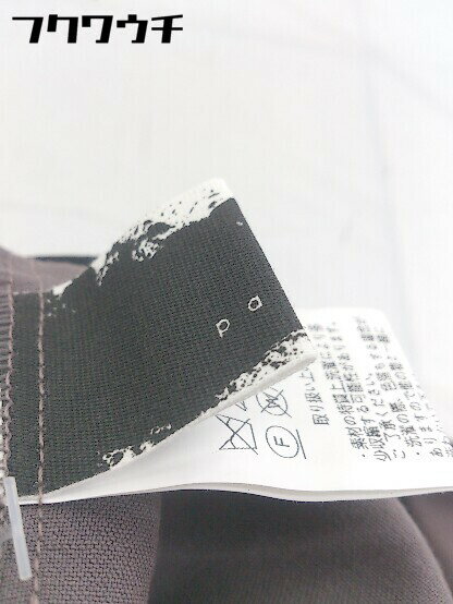 ◇ PATTERN TORSO パターントルソ antiqua ワイド パンツ パープル ブラウン系 レディース 【中古】