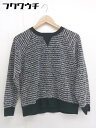 ◇ ROSE BUD ローズバッド 長袖 トレーナー サイズF ブラック系 レディース 【中古】(4)