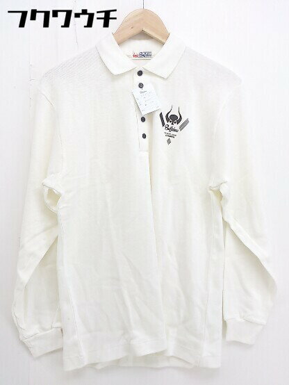 ◇ ◎ Buffaloes オリックスバッファローズ タグ付き 長袖 ポロシャツ サイズF ホワイト メンズ 【中古】のサムネイル