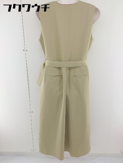 ◇ ◎ KBF+ アーバンリサーチ ベルト付 ノースリーブ オールインワン サイズONE ベージュ レディース 【中古】