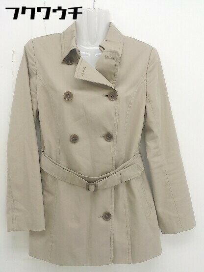 ◇ ◎ any SiS エニィスィス 長袖 トレンチコート サイズ2 ベージュ レディース 【中古】
