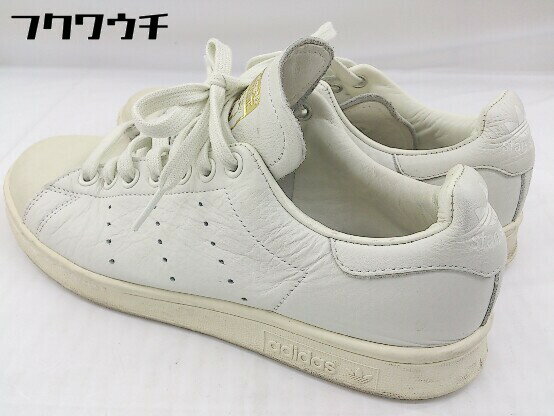 ◇ adidas アディダス B37900 スタンスミス プレミアム STAN Smith Premium 24.5cm ライトグレー レディース 【中古】