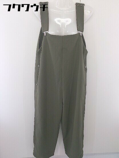 ◇ KBF ケービーエフ URBAN RESEARCH ストレッチ オーバーオール サイズOne カーキ レディース 【中古】